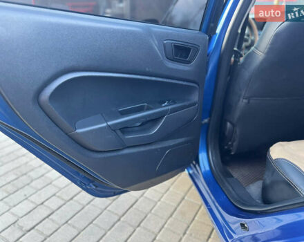 Синий Форд Фиеста, объемом двигателя 1.6 л и пробегом 160 тыс. км за 9500 $, фото 13 на Automoto.ua