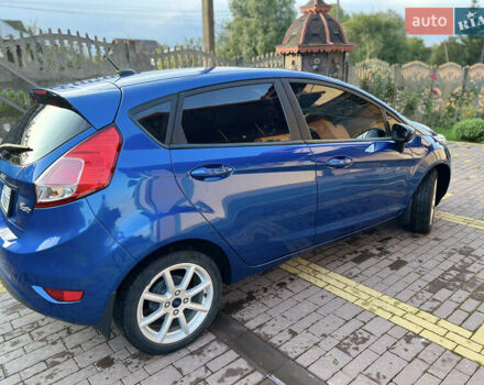Синий Форд Фиеста, объемом двигателя 1.6 л и пробегом 160 тыс. км за 9500 $, фото 18 на Automoto.ua