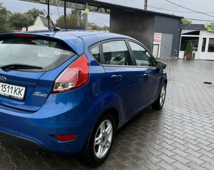 Синий Форд Фиеста, объемом двигателя 1.6 л и пробегом 103 тыс. км за 10000 $, фото 4 на Automoto.ua