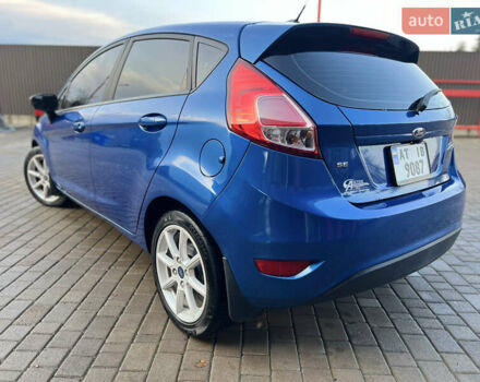 Синий Форд Фиеста, объемом двигателя 1.6 л и пробегом 160 тыс. км за 9500 $, фото 2 на Automoto.ua