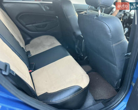 Синий Форд Фиеста, объемом двигателя 1.6 л и пробегом 160 тыс. км за 9500 $, фото 6 на Automoto.ua