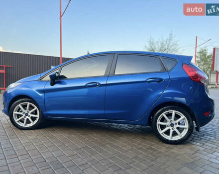 Синий Форд Фиеста, объемом двигателя 1.6 л и пробегом 160 тыс. км за 9500 $, фото 28 на Automoto.ua