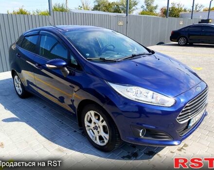 Синий Форд Фиеста, объемом двигателя 1.6 л и пробегом 110 тыс. км за 7800 $, фото 1 на Automoto.ua