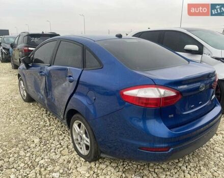 Синий Форд Фиеста, объемом двигателя 1.6 л и пробегом 45 тыс. км за 5900 $, фото 3 на Automoto.ua