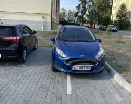 Синий Форд Фиеста, объемом двигателя 1.6 л и пробегом 73 тыс. км за 10000 $, фото 1 на Automoto.ua