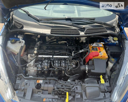 Синий Форд Фиеста, объемом двигателя 1.6 л и пробегом 91 тыс. км за 8200 $, фото 13 на Automoto.ua