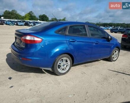 Синий Форд Фиеста, объемом двигателя 1.6 л и пробегом 45 тыс. км за 5900 $, фото 8 на Automoto.ua