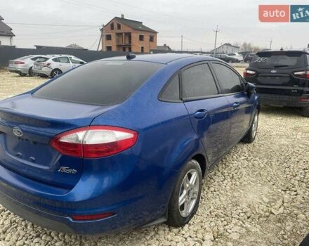 Синий Форд Фиеста, объемом двигателя 1.6 л и пробегом 45 тыс. км за 5900 $, фото 2 на Automoto.ua