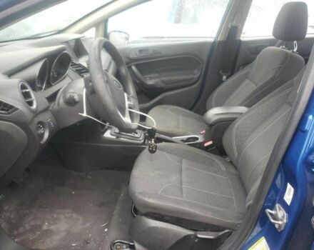 Синий Форд Фиеста, объемом двигателя 1.6 л и пробегом 145 тыс. км за 6550 $, фото 4 на Automoto.ua