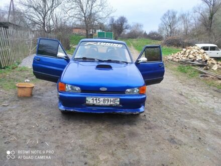 Форд Фиеста 1986 в Полтаве на Automoto.ua Синий Форд Фиеста, объемом двигателя 1.6 л и пробегом 1 тыс. км за 0 $, фото 1 на Automoto.ua