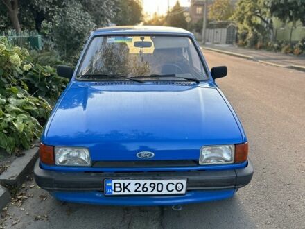 Форд Фиеста 1987 в Ровно на Automoto.ua Синий Форд Фиеста, объемом двигателя 1.2 л и пробегом 224 тыс. км за 1100 $, фото 1 на Automoto.ua