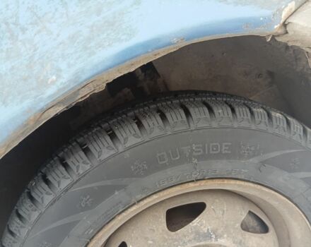 Синий Форд Фиеста, объемом двигателя 1 л и пробегом 50 тыс. км за 550 $, фото 1 на Automoto.ua