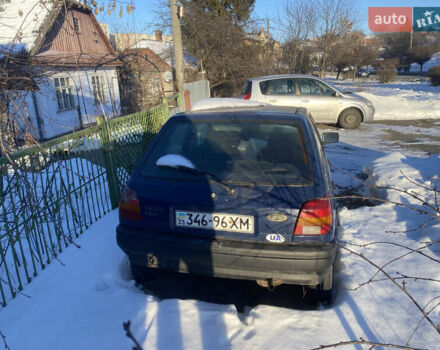 Синій Форд Фієста, об'ємом двигуна 1.1 л та пробігом 200 тис. км за 579 $, фото 1 на Automoto.ua