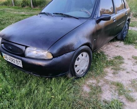 Синий Форд Фиеста, объемом двигателя 1.3 л и пробегом 240 тыс. км за 1150 $, фото 1 на Automoto.ua