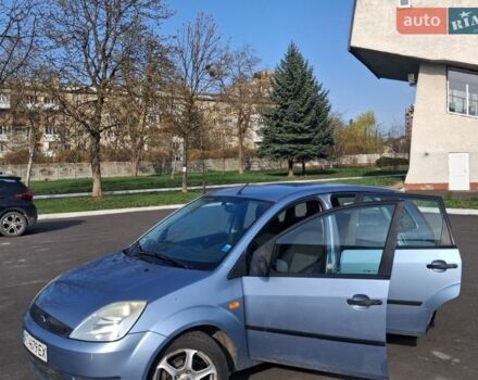 Синий Форд Фиеста, объемом двигателя 1.3 л и пробегом 189 тыс. км за 3450 $, фото 1 на Automoto.ua