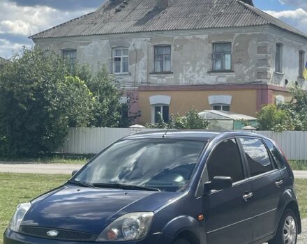 Синий Форд Фиеста, объемом двигателя 1.3 л и пробегом 187 тыс. км за 3500 $, фото 1 на Automoto.ua