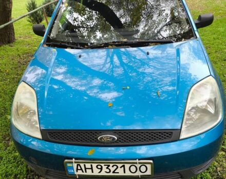 Синий Форд Фиеста, объемом двигателя 1.4 л и пробегом 182 тыс. км за 3800 $, фото 1 на Automoto.ua