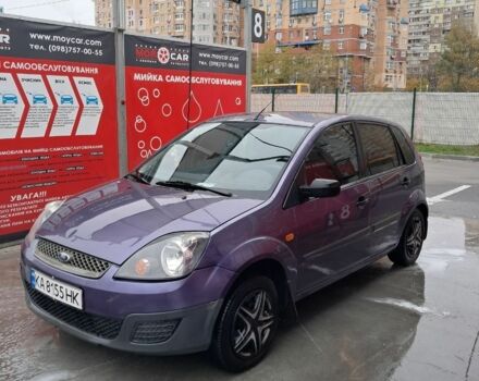 Синий Форд Фиеста, объемом двигателя 1.4 л и пробегом 210 тыс. км за 4200 $, фото 1 на Automoto.ua