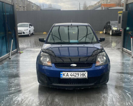 Синий Форд Фиеста, объемом двигателя 1.24 л и пробегом 344 тыс. км за 2999 $, фото 1 на Automoto.ua