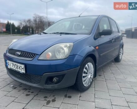 Синий Форд Фиеста, объемом двигателя 1.4 л и пробегом 200 тыс. км за 3150 $, фото 1 на Automoto.ua