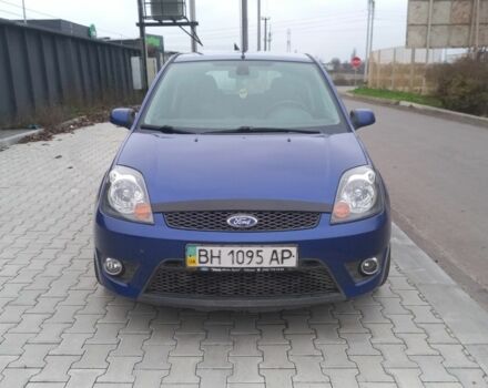 Синий Форд Фиеста, объемом двигателя 2 л и пробегом 94 тыс. км за 4600 $, фото 1 на Automoto.ua