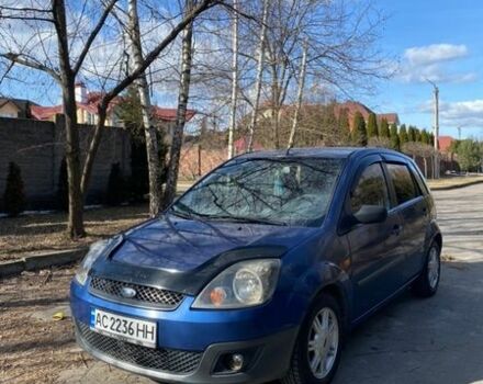 Синий Форд Фиеста, объемом двигателя 1.4 л и пробегом 201 тыс. км за 2799 $, фото 1 на Automoto.ua