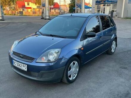 Синий Форд Фиеста, объемом двигателя 1.24 л и пробегом 186 тыс. км за 4100 $, фото 1 на Automoto.ua