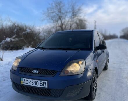 Синий Форд Фиеста, объемом двигателя 1.4 л и пробегом 170 тыс. км за 3200 $, фото 1 на Automoto.ua