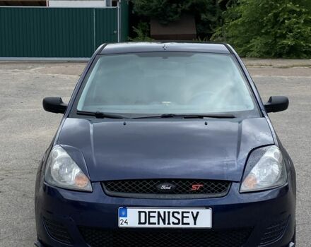 Синий Форд Фиеста, объемом двигателя 1.25 л и пробегом 373 тыс. км за 4000 $, фото 1 на Automoto.ua