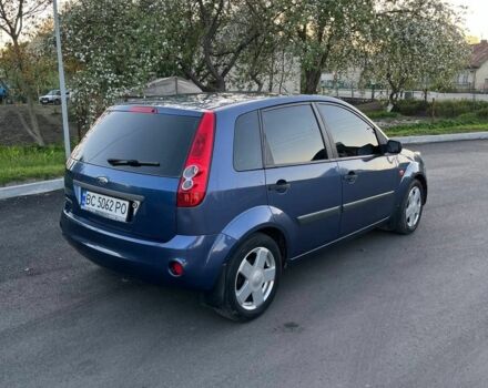 Синий Форд Фиеста, объемом двигателя 1.2 л и пробегом 186 тыс. км за 4100 $, фото 1 на Automoto.ua