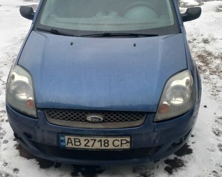 Синий Форд Фиеста, объемом двигателя 1.3 л и пробегом 340 тыс. км за 2852 $, фото 1 на Automoto.ua