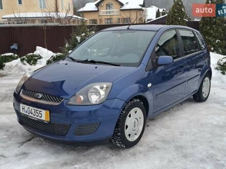 Синий Форд Фиеста, объемом двигателя 1.6 л и пробегом 158 тыс. км за 4799 $, фото 1 на Automoto.ua