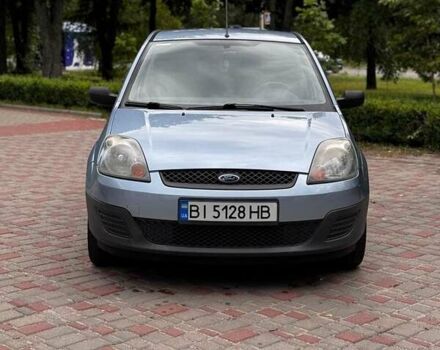Синий Форд Фиеста, объемом двигателя 1.4 л и пробегом 92 тыс. км за 3900 $, фото 1 на Automoto.ua
