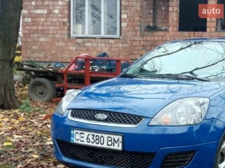Синий Форд Фиеста, объемом двигателя 1.4 л и пробегом 248 тыс. км за 3550 $, фото 1 на Automoto.ua