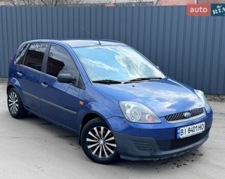 Синий Форд Фиеста, объемом двигателя 1.2 л и пробегом 174 тыс. км за 3999 $, фото 1 на Automoto.ua