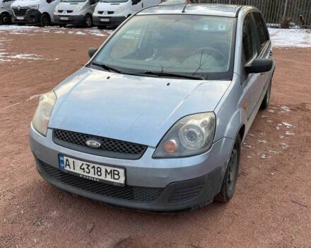 Синий Форд Фиеста, объемом двигателя 1.4 л и пробегом 277 тыс. км за 3600 $, фото 1 на Automoto.ua