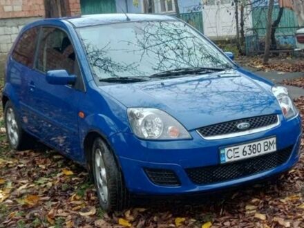 Синий Форд Фиеста, объемом двигателя 1.4 л и пробегом 248 тыс. км за 3700 $, фото 1 на Automoto.ua