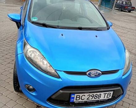 Синий Форд Фиеста, объемом двигателя 1.3 л и пробегом 168 тыс. км за 4300 $, фото 1 на Automoto.ua