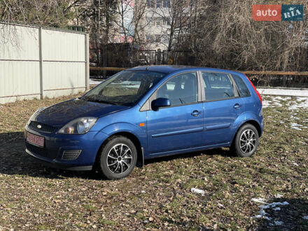 Форд Фиеста 2008 в Луцке на Automoto.ua Синий Форд Фиеста, объемом двигателя 1.4 л и пробегом 207 тыс. км за 4500 $, фото 1 на Automoto.ua