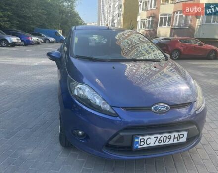 Синий Форд Фиеста, объемом двигателя 1.2 л и пробегом 118 тыс. км за 5150 $, фото 1 на Automoto.ua