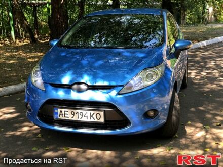 Форд Фиеста 2009 в Кривом Роге на Automoto.ua Синий Форд Фиеста, объемом двигателя 1.2 л и пробегом 210 тыс. км за 4350 $, фото 1 на Automoto.ua