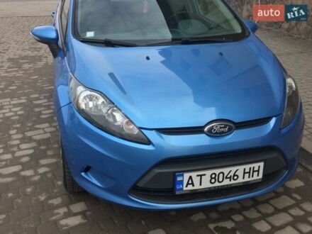 Синій Форд Фієста, об'ємом двигуна 1.6 л та пробігом 232 тис. км за 5650 $, фото 1 на Automoto.ua