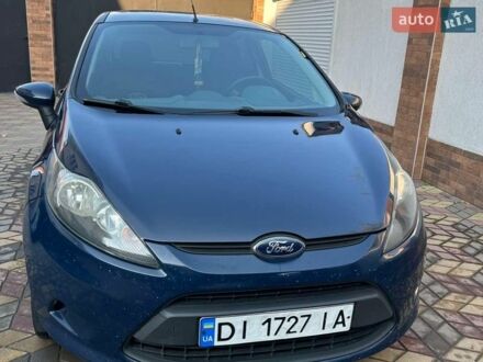 Синий Форд Фиеста, объемом двигателя 1.4 л и пробегом 200 тыс. км за 4100 $, фото 1 на Automoto.ua