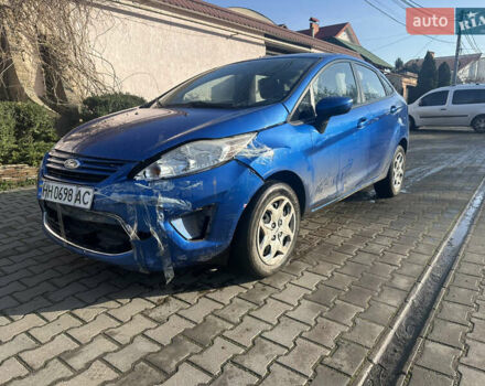 Синий Форд Фиеста, объемом двигателя 1.6 л и пробегом 178 тыс. км за 3800 $, фото 1 на Automoto.ua