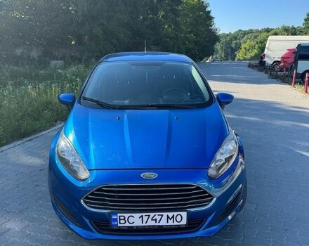 Синий Форд Фиеста, объемом двигателя 1.6 л и пробегом 210 тыс. км за 6200 $, фото 1 на Automoto.ua