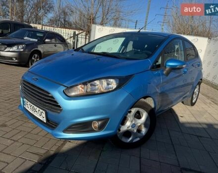 Синий Форд Фиеста, объемом двигателя 1.4 л и пробегом 103 тыс. км за 6999 $, фото 1 на Automoto.ua