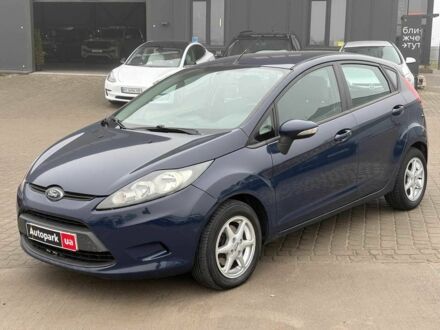 Синий Форд Фиеста, объемом двигателя 1.4 л и пробегом 240 тыс. км за 6190 $, фото 1 на Automoto.ua