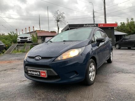 Синий Форд Фиеста, объемом двигателя 1.4 л и пробегом 241 тыс. км за 5990 $, фото 1 на Automoto.ua