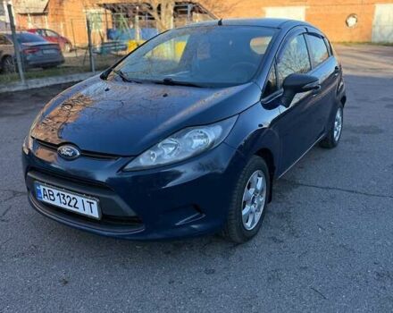Синий Форд Фиеста, объемом двигателя 1.4 л и пробегом 243 тыс. км за 4800 $, фото 1 на Automoto.ua