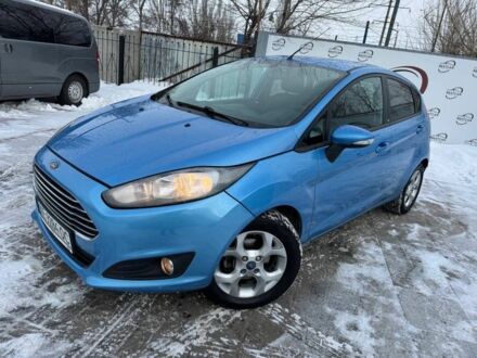 Синий Форд Фиеста, объемом двигателя 1.4 л и пробегом 102 тыс. км за 6999 $, фото 1 на Automoto.ua